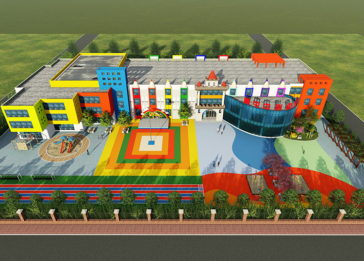 黃屯幼兒園校園景觀設計