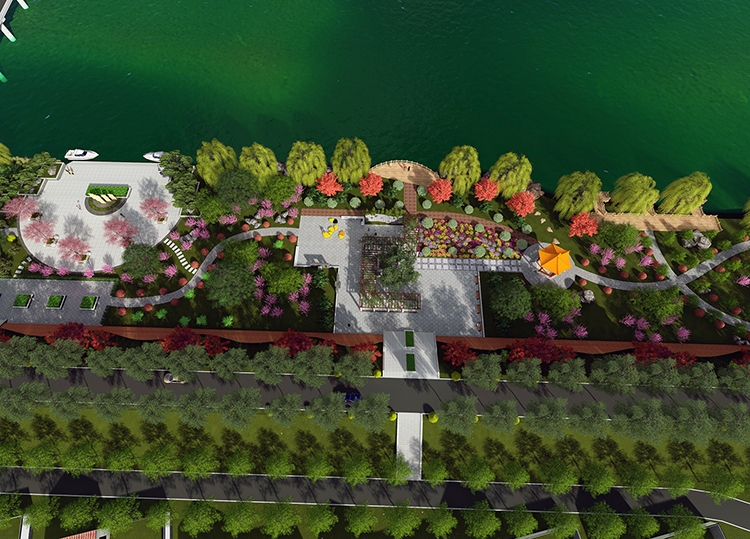 老砦鎮公園景點設計